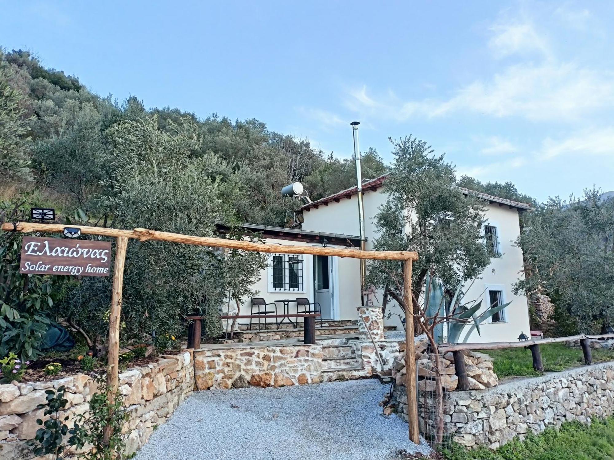 Ελαιώνας - Solar Energy House Villa Chorefton Exterior photo